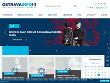 Tablet Screenshot of ostravainfo.cz